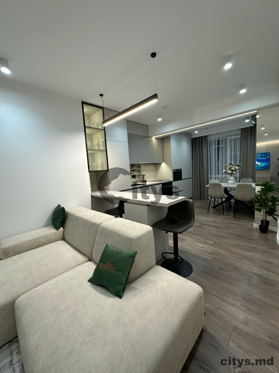 chirie-Apartament cu 2 camere, Ciocana 60m², Мирча чел Батран photo 1