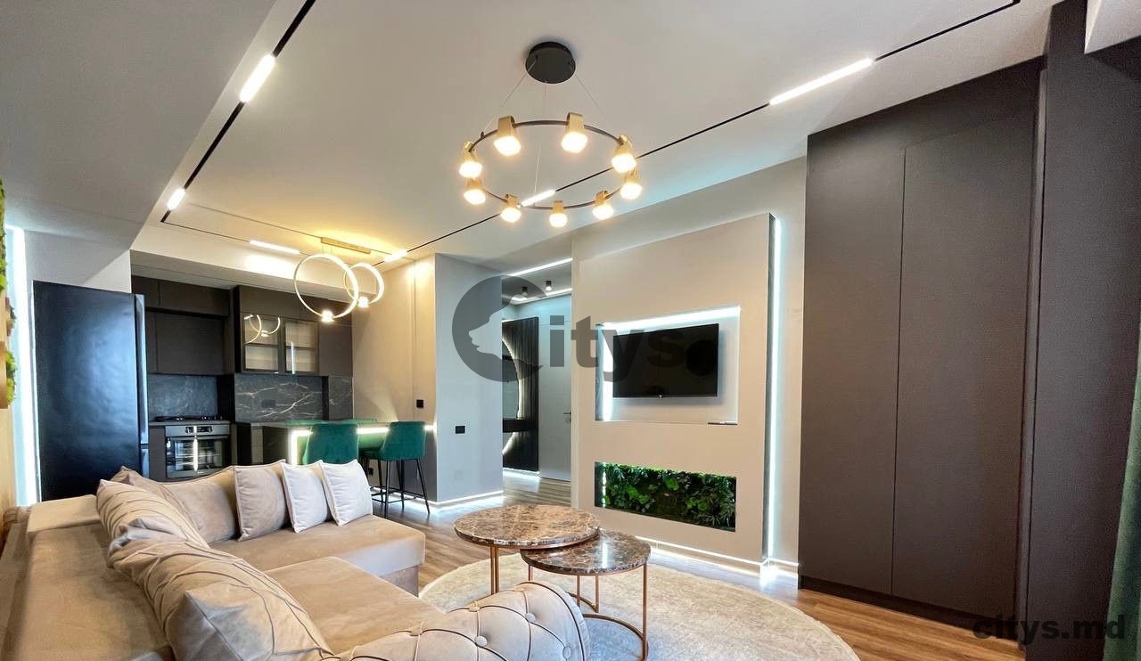 chirie-Apartament cu 1 cameră Riscani 63m², str. Bogdan Voievod photo 2