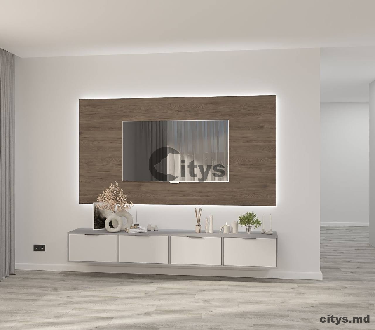 Apartament cu 3 camere, 89m², Durlesti, Ливезилор photo 4