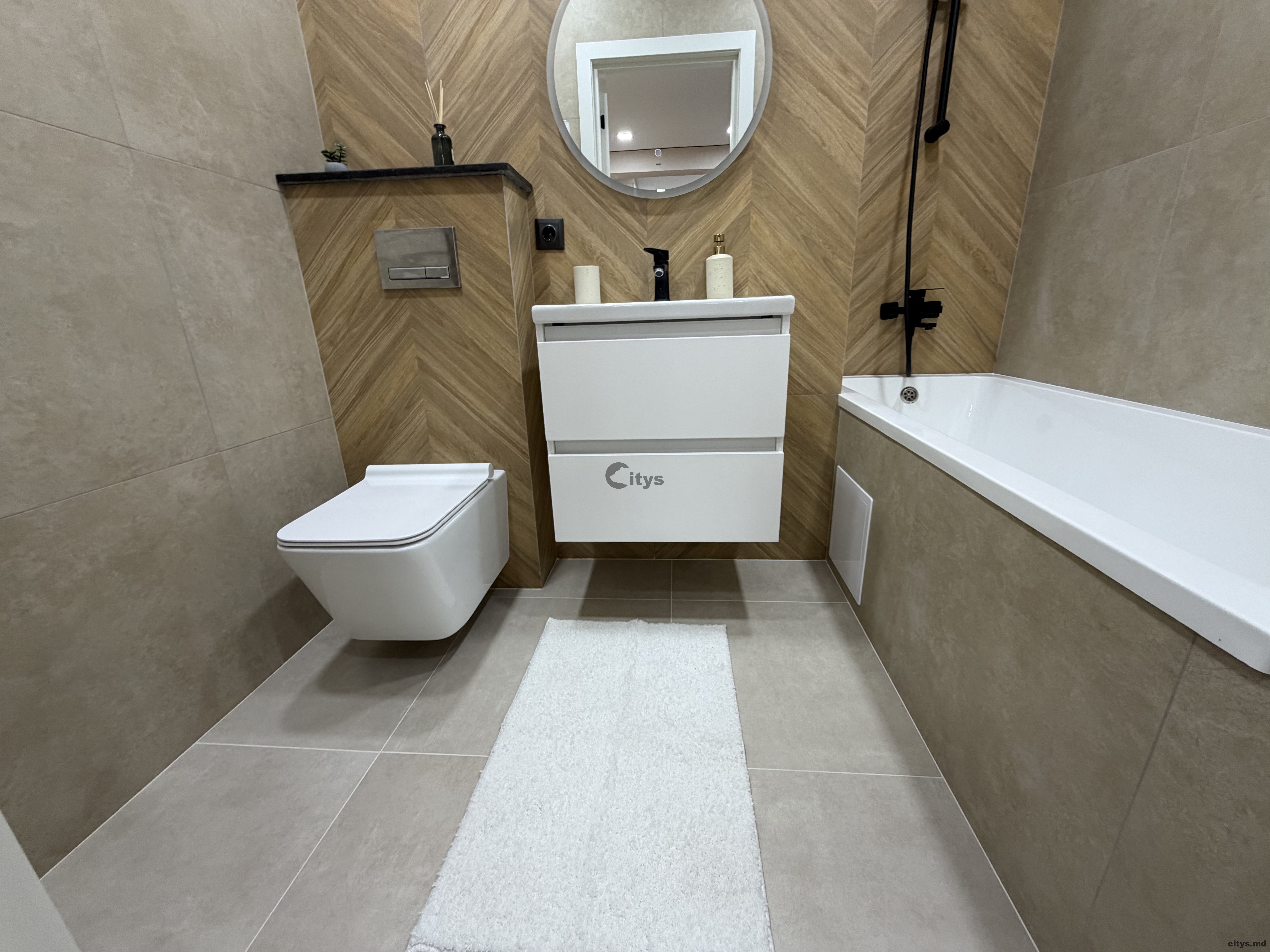 Apartament cu 2 camere, 60m², Botanica, Grenoble photo 7 - citys.md Apartament cu 2 camere, 60m², Botanica, Grenoble photo 6