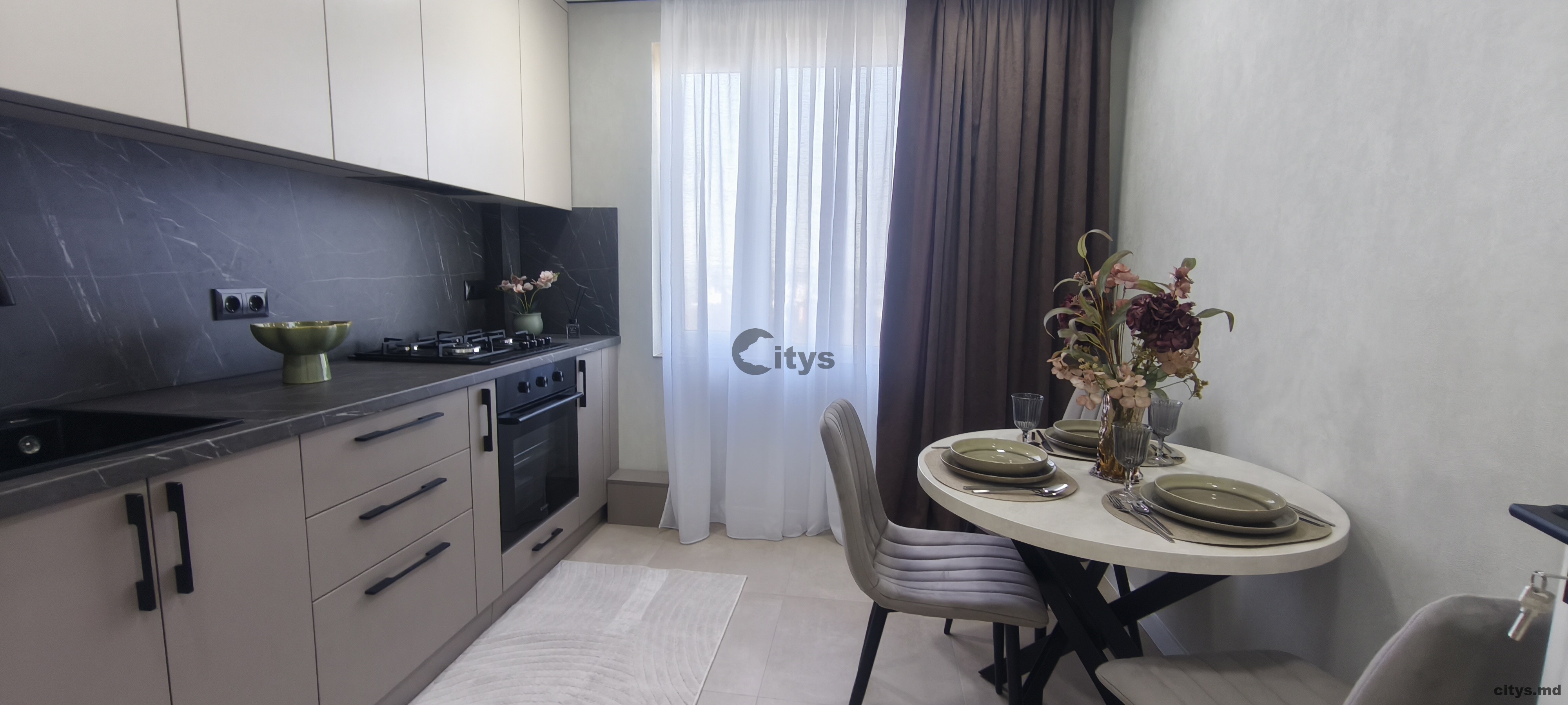 Apartament cu 2 camere, 50m², Sadoveanu photo 1 - citys.md Apartament cu 2 camere, 50m², Sadoveanu photo 0