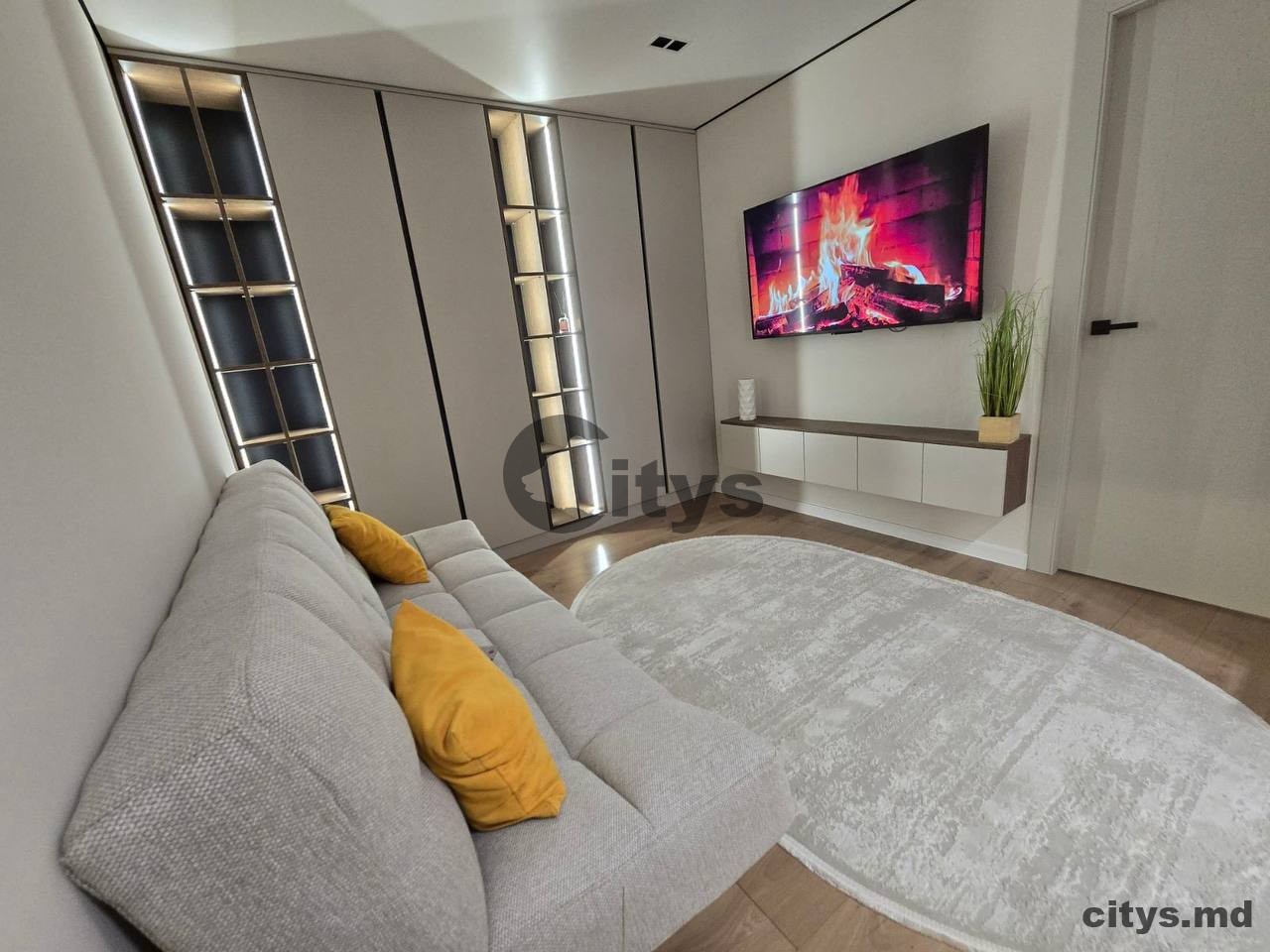 2-х комнатная квартира, 55м², Riscani, Andrei doga photo 4