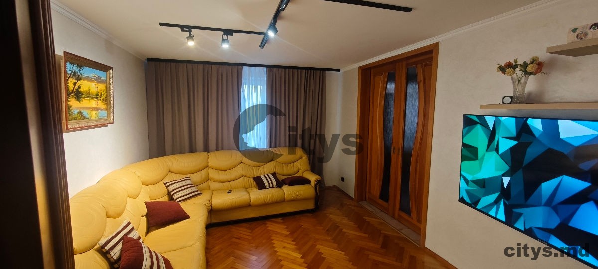 Chirie-Apartament cu 3 camere, 89m²,Botanica.bd. Cuza Vodă photo 5