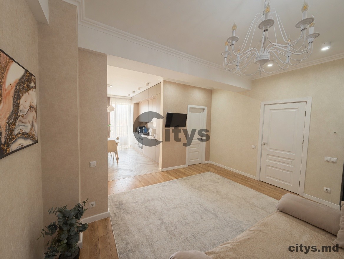 Apartament cu 2 camere, Riscani 64m², bd. Renașterii Naționale photo 1