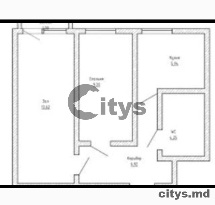 2-х комнатная квартира, 44м², Hristo Botev photo 0
