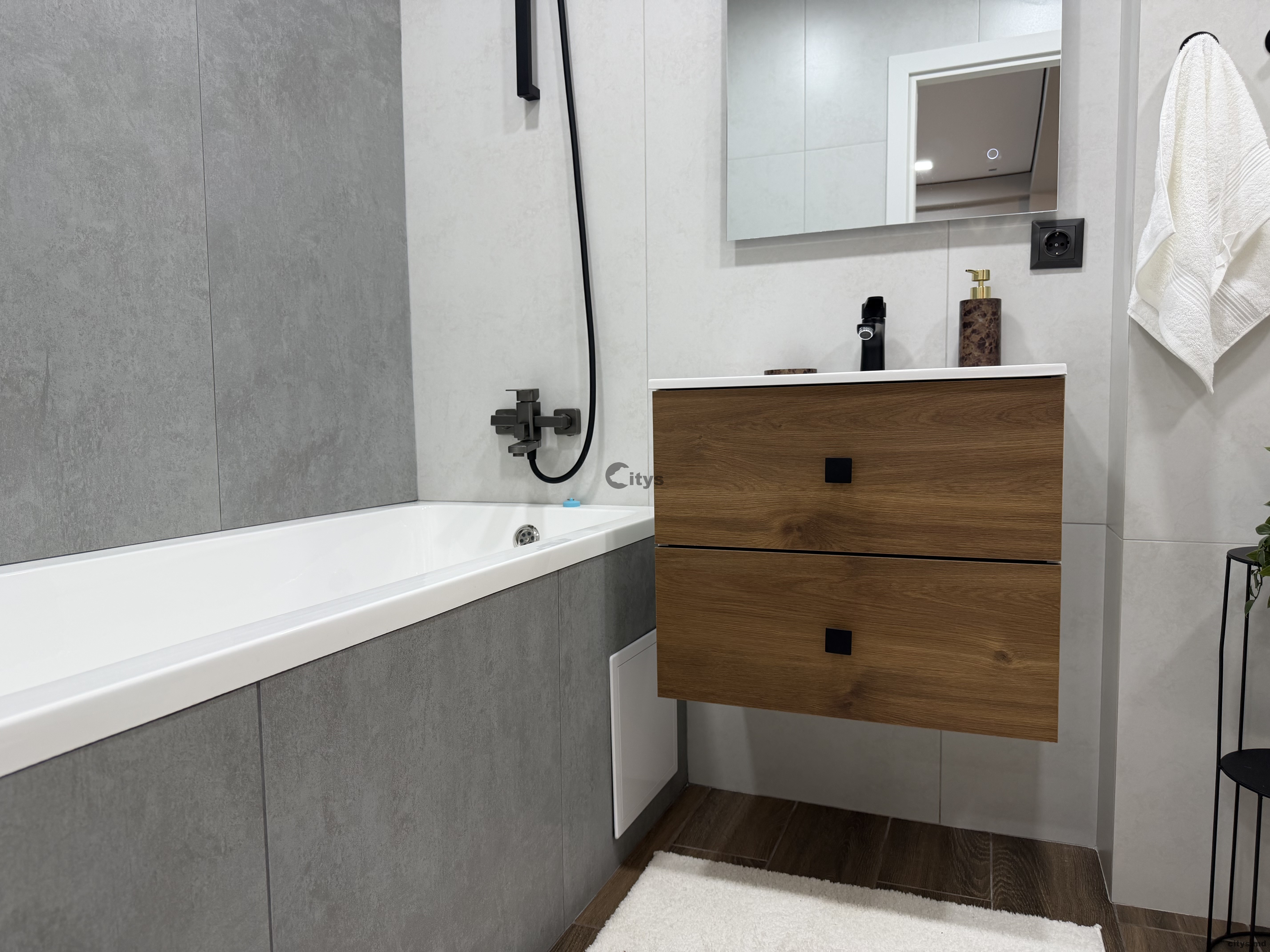 Apartament cu 2 camere, 65m², Durlesti, str. Cartușa photo 5 - citys.md Apartament cu 2 camere, 65m², Durlesti, str. Cartușa photo 4