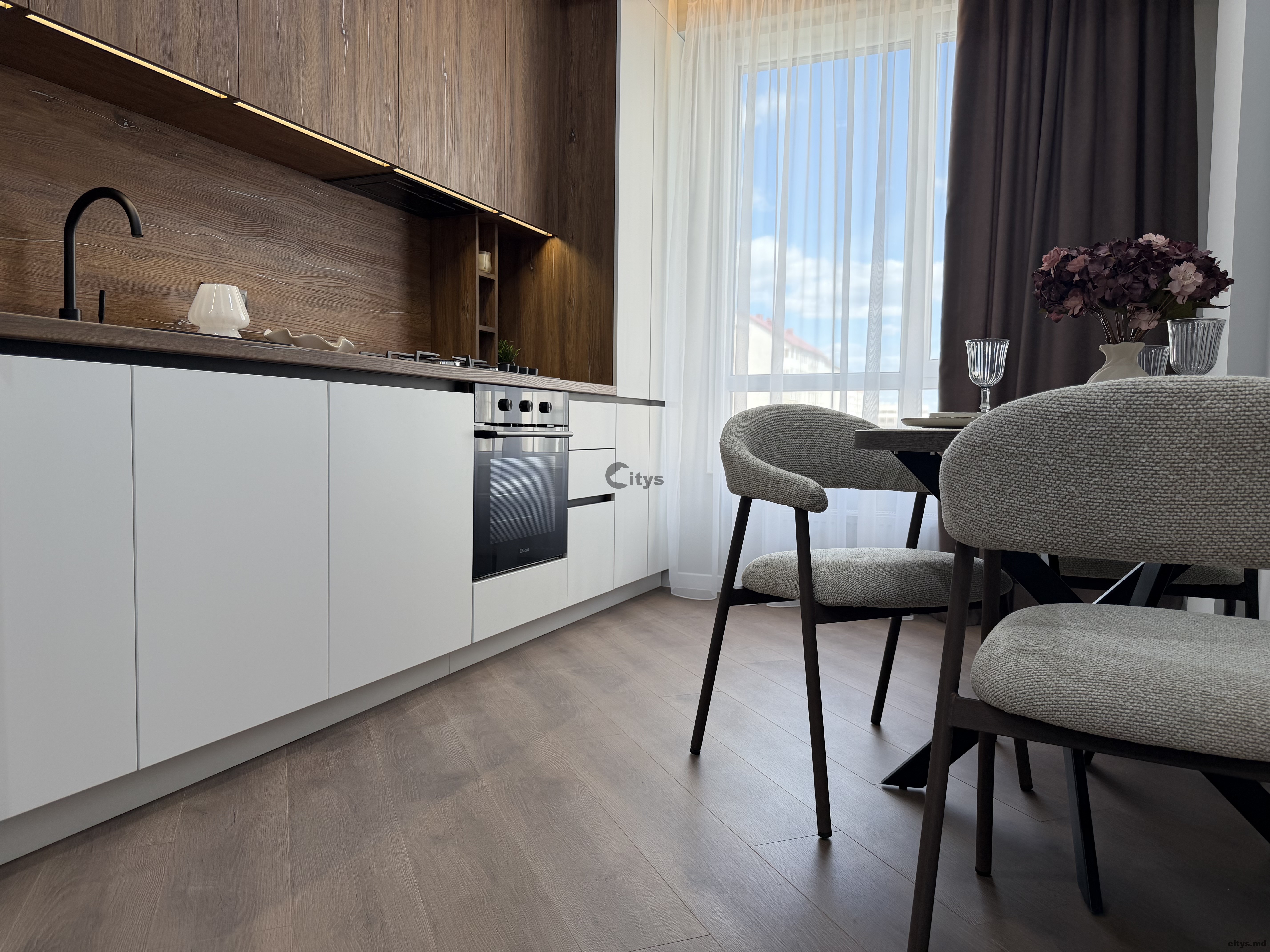 Apartament cu 2 camere, 65m², Durlesti, str. Cartușa photo 8 - citys.md Apartament cu 2 camere, 65m², Durlesti, str. Cartușa photo 7