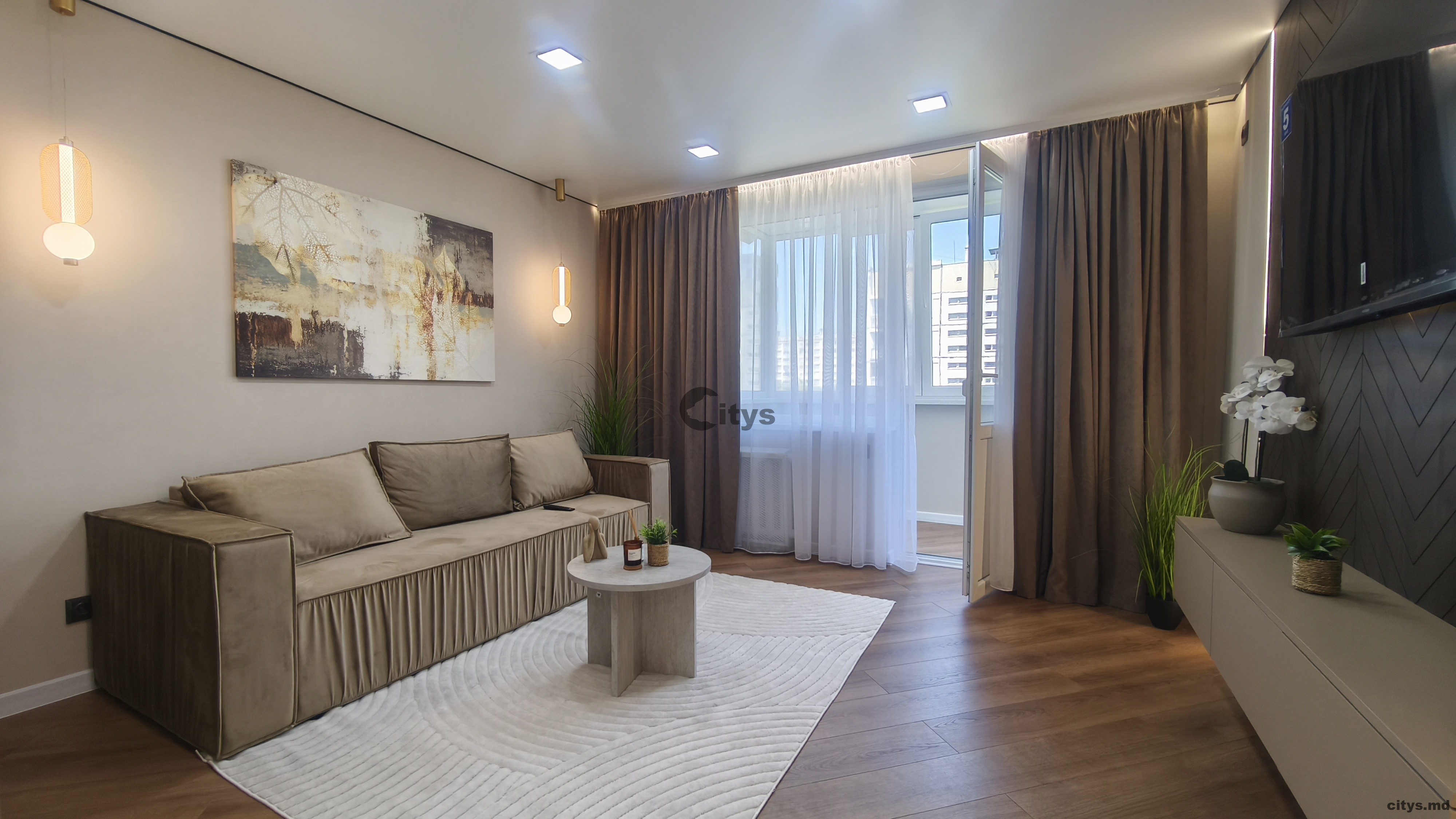 Apartament cu 3 camere, 64m², P.Zadnipru photo 2