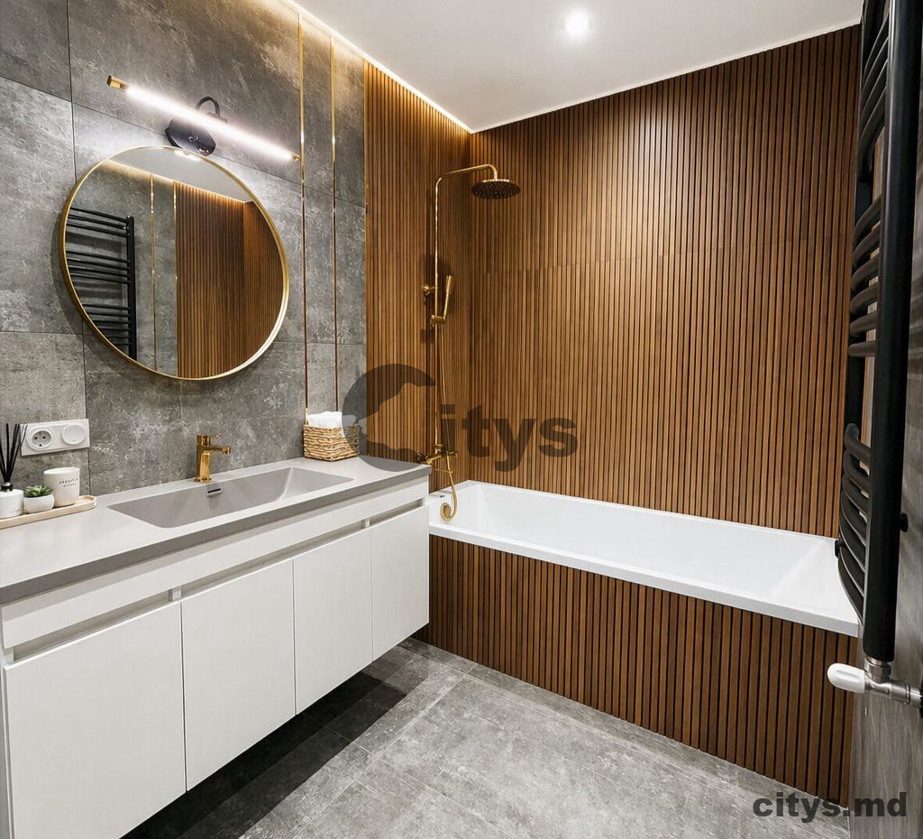 2-х комнатная квартира, Riscani 69м², bd. Renasterii Nationale photo 8
