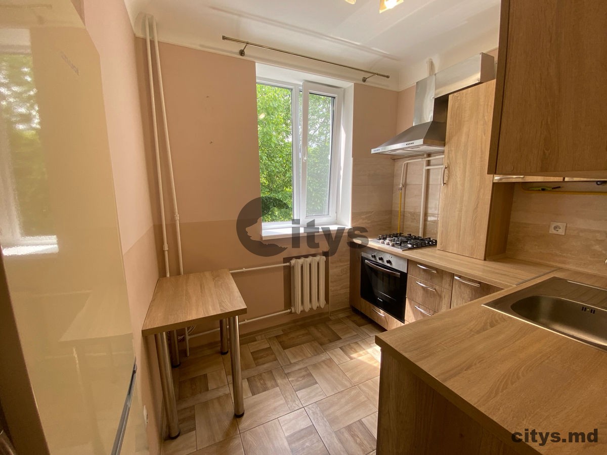 2-х комнатная квартира, Riscani 42м², str. Braniștii photo 5