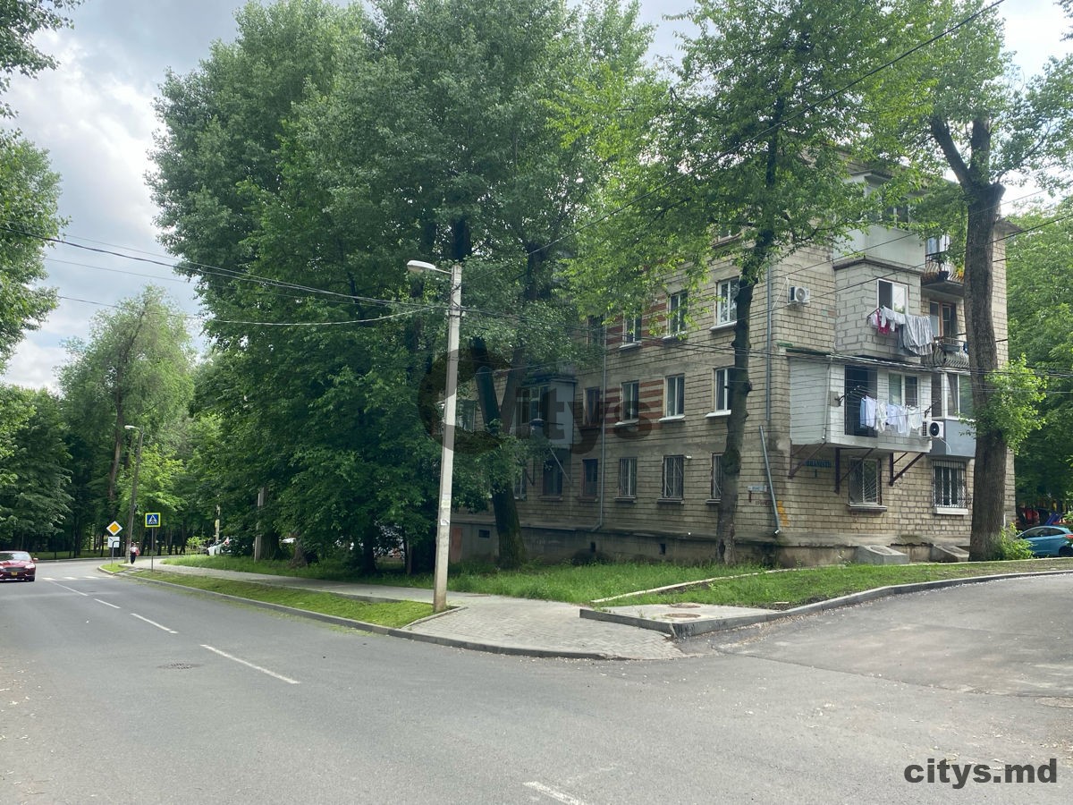 2-х комнатная квартира, Riscani 42м², str. Braniștii photo 2