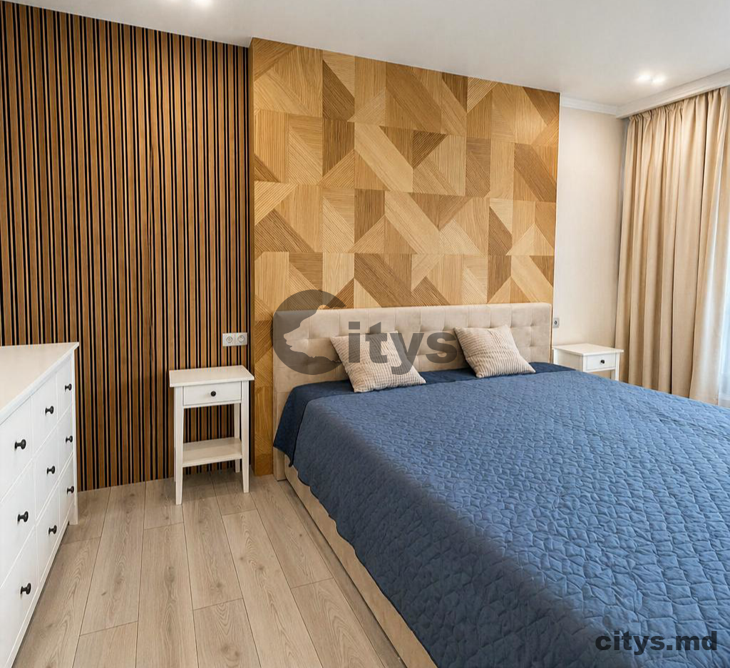 2-х комнатная квартира, Riscani 69м², bd. Renasterii Nationale photo 3