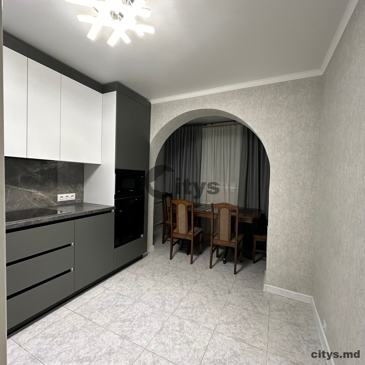 3-х комнатная квартира, Riscani 68м², bd. Moscova photo 6