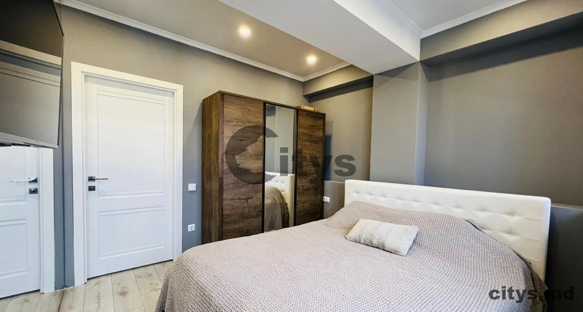 chirie-1 комнатная квартира, Riscani 42м², str. Carierei photo 3