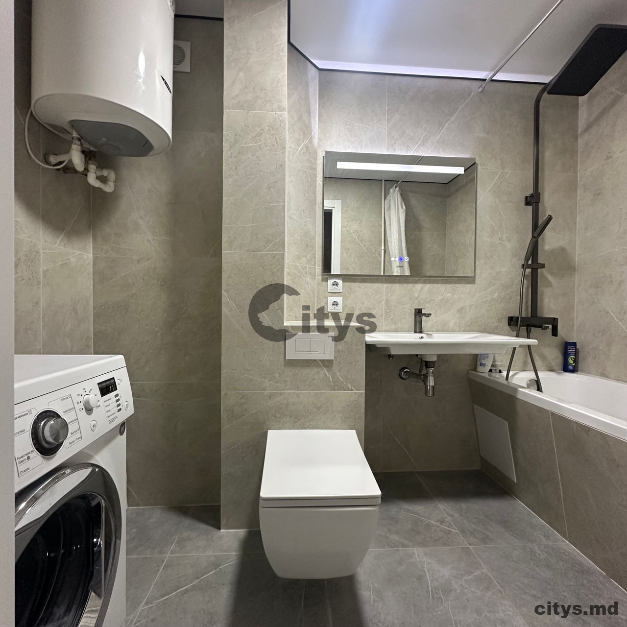 3-х комнатная квартира, Riscani 68м², bd. Moscova photo 8