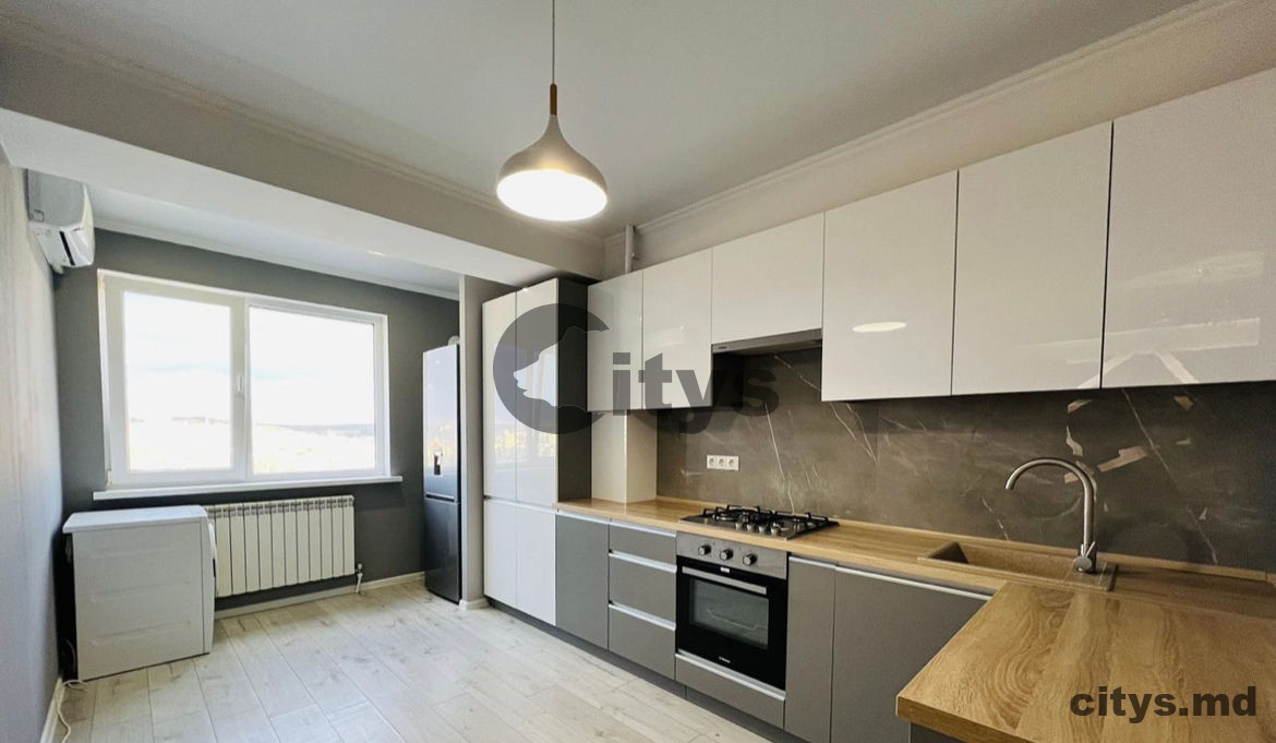 chirie-1 комнатная квартира, Riscani 42м², str. Carierei photo 5