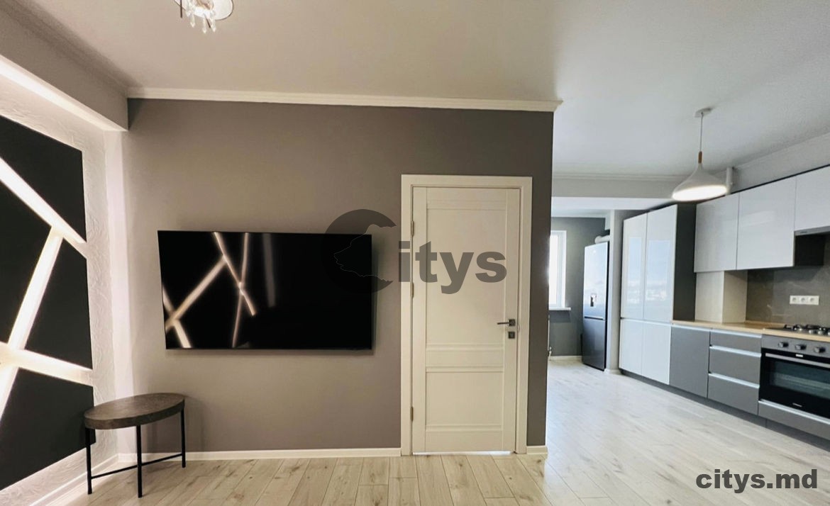 chirie-1 комнатная квартира, Riscani 42м², str. Carierei photo 1