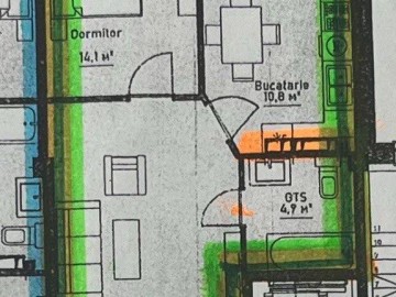 Apartament cu 1 cameră, 54m², Strada Cartuşa 6750 photo