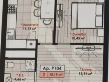 1 комнатная квартира, 40м², Calea Mosilor photo