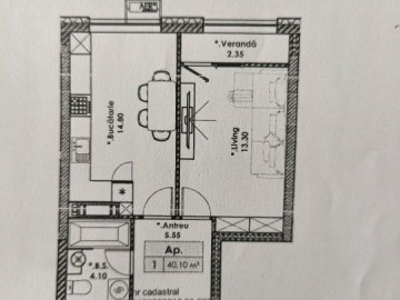 Apartament cu 1 cameră, 40m², Vadul lui Voda 7351 photo