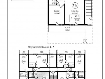 Apartament cu 1 cameră, 35m², Sculeni, Каля Ешилор photo