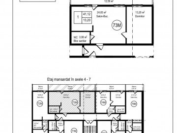 2-х комнатная квартира, 44м², Sculeni, Каля Ешилор photo