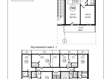 Apartament cu 2 camere, 44m², Sculeni, Каля Ешилор photo